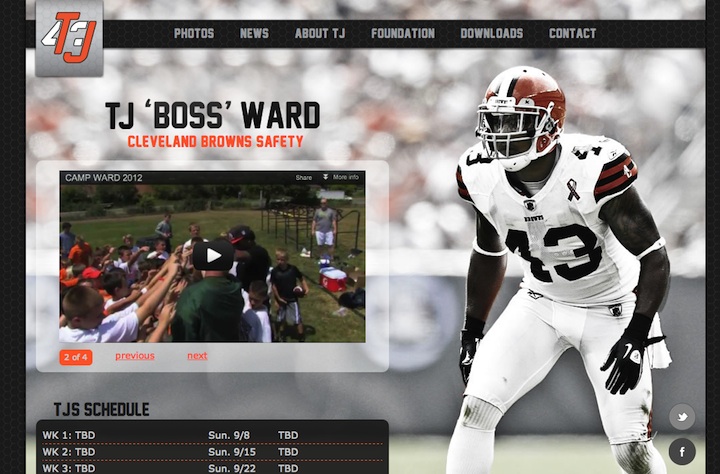 TJ Ward Homepage